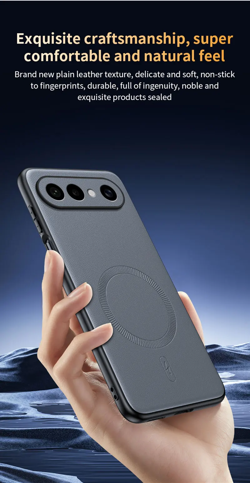Für VIVO S50 Pro Mini Hülle Magnetische Leder-Schutzhülle Für VIVO S50 Pro Mini Anti-Fingerabdruck Rutschfest PC+TPU – Detail 14