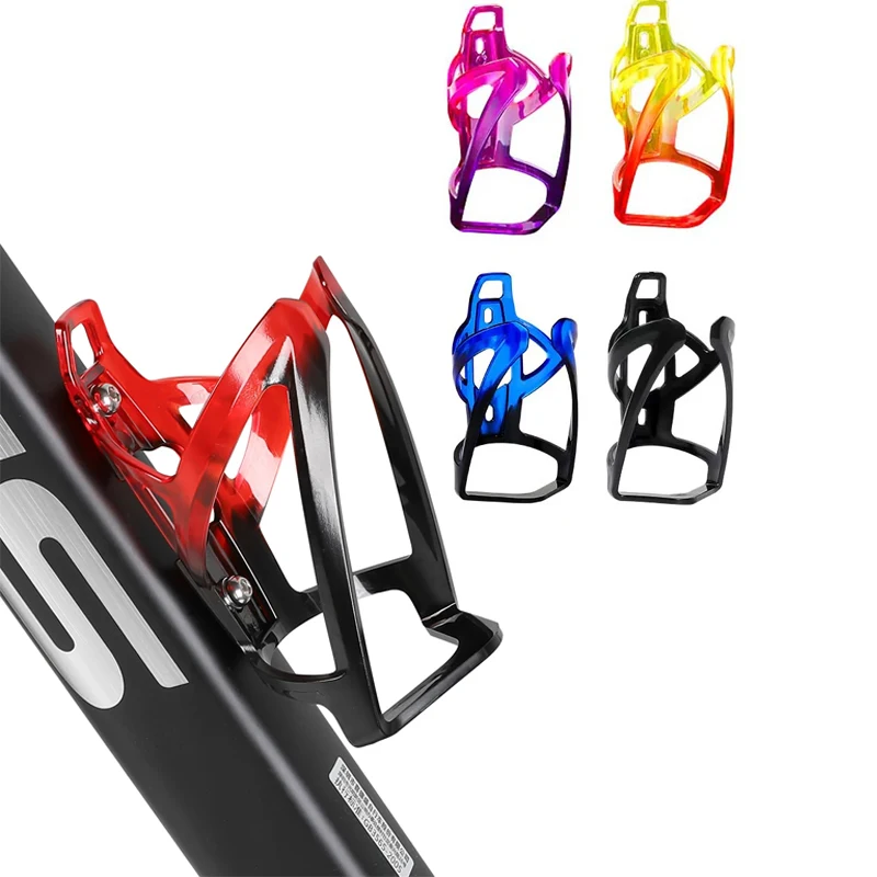 Universal Double Color Plastic Bike Water Bottle Cage Bicycle Water Bottle Cup Holder For Bike