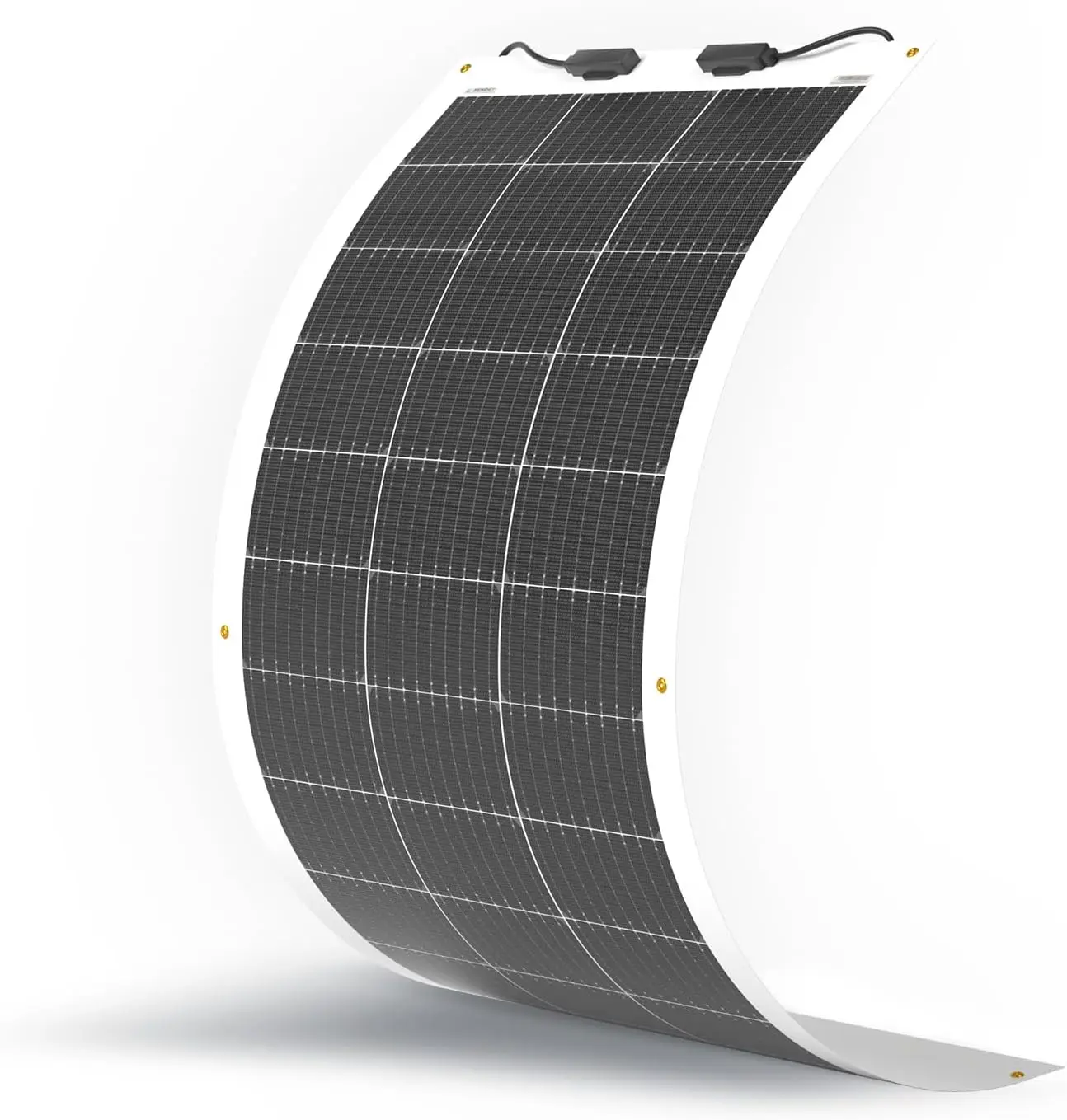 

Flexible Solar Panel 100 Watt 12 Volt Monocrystalline Semi-Flexible Bendable Mono Off-Grid Charger Car Uneven Surfaces