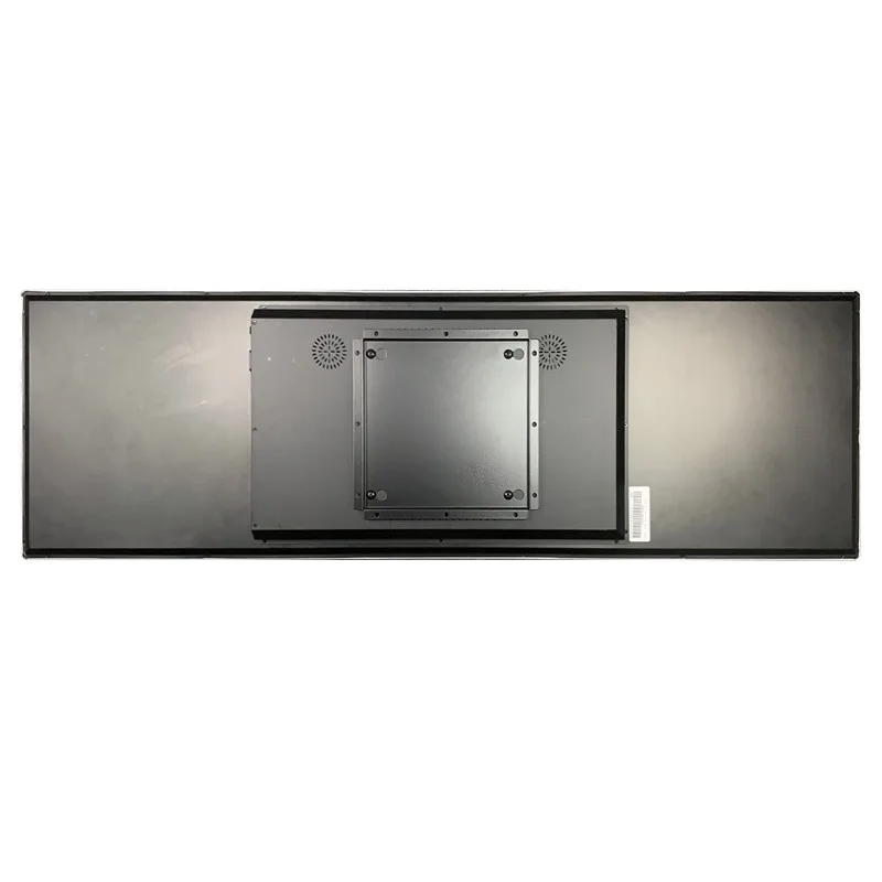 

Display screen touch all-in-one machine called milk tea shop publicity high definition large screen strip display