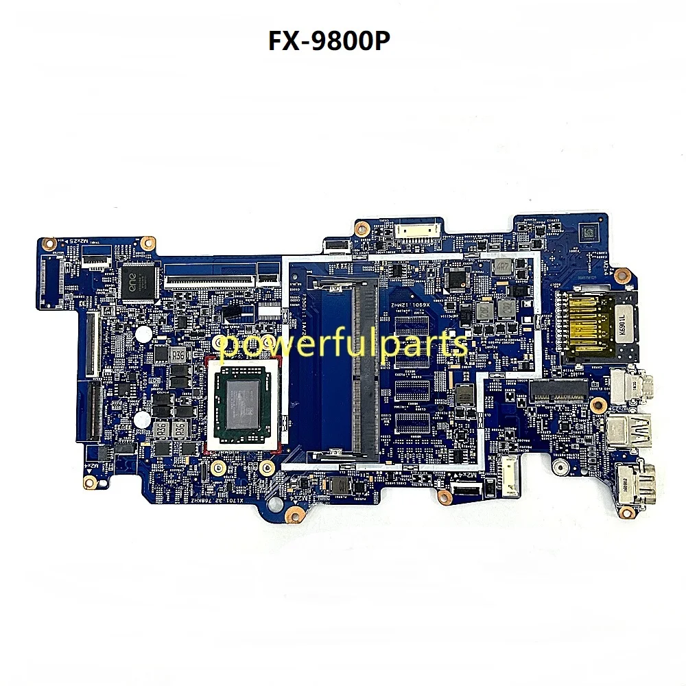 

Материнская плата для HP ENVY X360 15-AR 15z-AR 856307-601 15255-2N FX-9800P, встроенный процессор, работает хорошо
