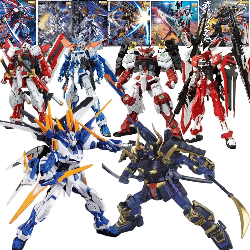 

Bandai Gundam MG 1/100 MBF-P02 Astray Red Frame Sengoku Astray Astray Blue Frame Second Revise Собранная модель Детский подарок