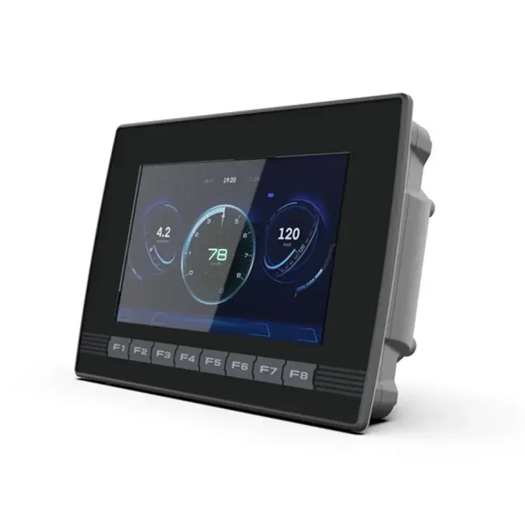 eTouch-II 7 Inch IP65  Crane Loader Excavator Monitor Display Screen Computer Control for Mobile Machinery Construction Vehicle