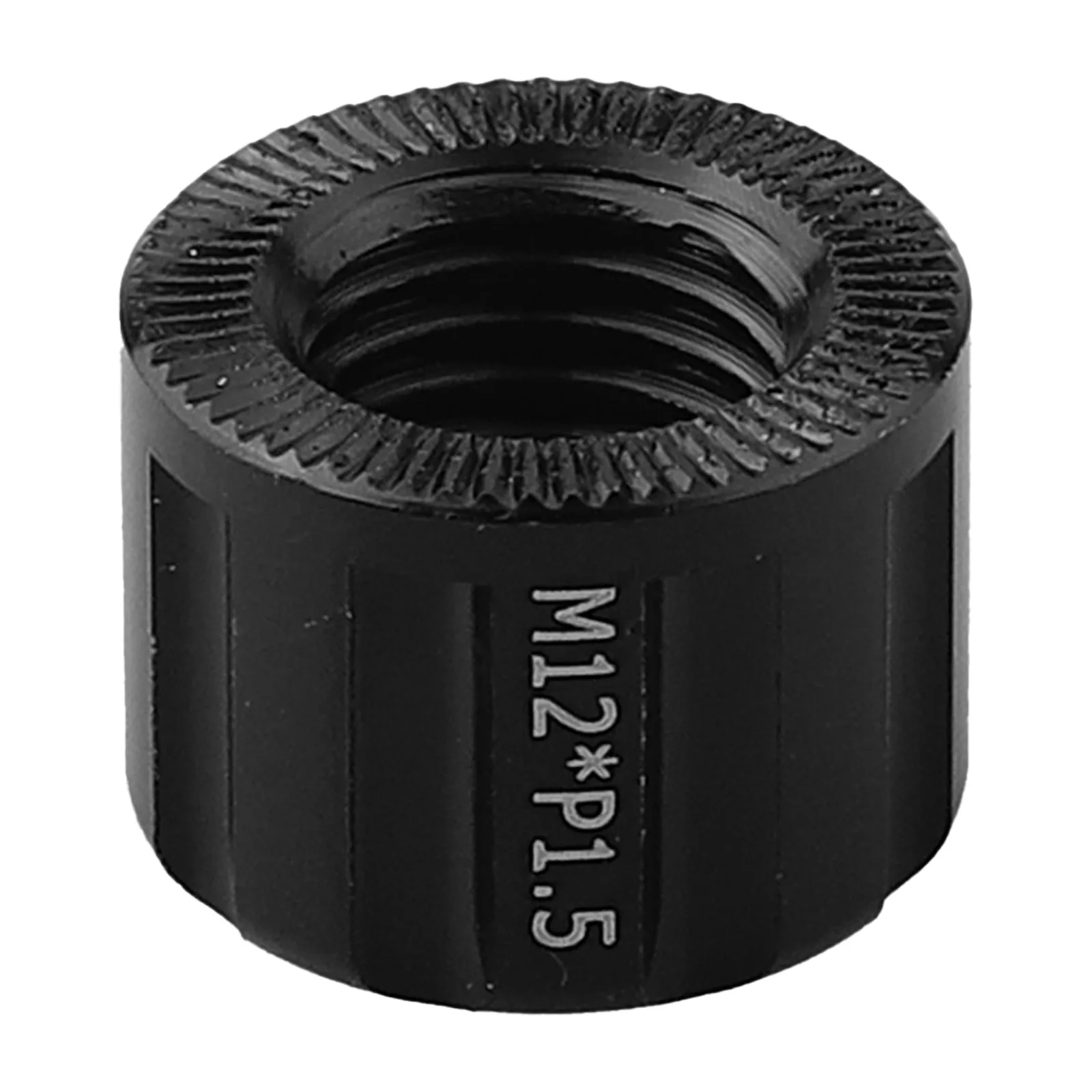 Bicycle Thru Axle Nut M15 P1.0 P1.5 P1.75 Hubs Shaft Cap Bike Accessories Thread Pitch Thru Axle Bicycle Accessories