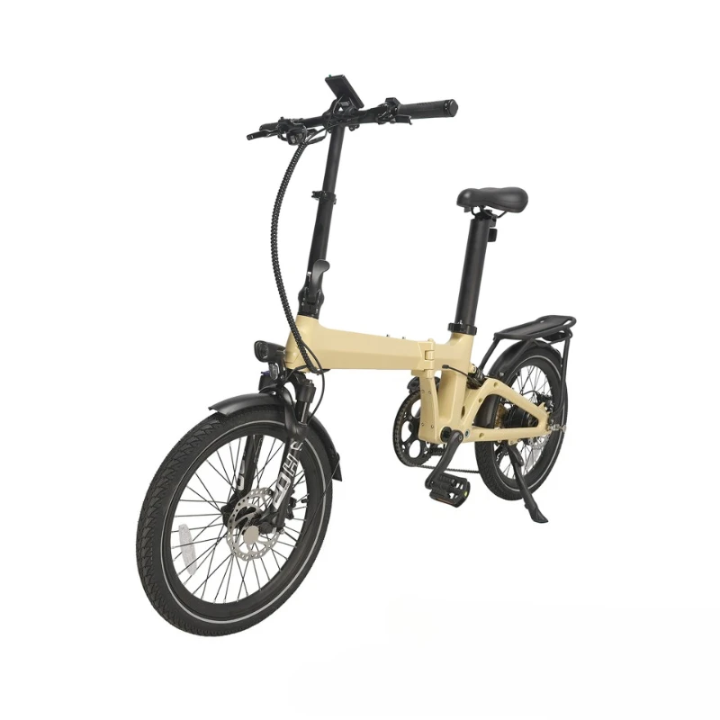 Electric power lithium battery bicycle 20 inch folding variable speed folding bicycle
