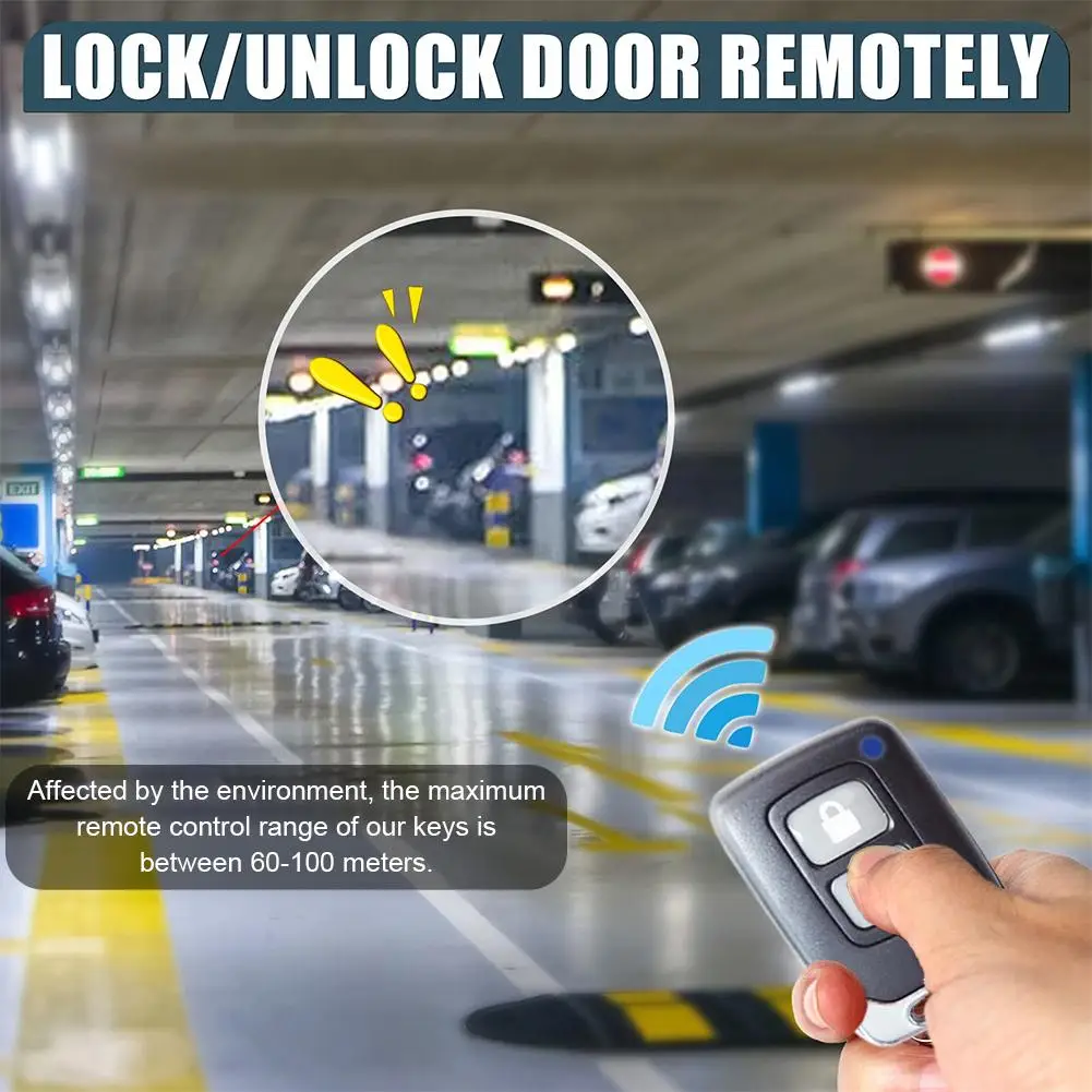 1 Set Kit centrale remoto per auto Blocco universale Sblocco Sistema centrale di controllo remoto Ingresso senza chiave con blocco alimentazione Automobil G3W4