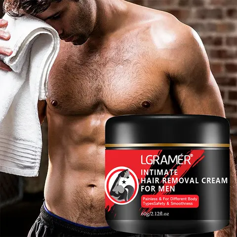 Men'S Painless Hair Removal Cream Mild Non Irritating Hair Removal Cream Body Arm Armpit Leg Gentle Refreshing Hair Removal