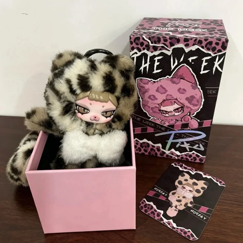 Piku The Week Series Vinyl Dolls Blind Box Caixa Caja Kawaii Dolls Girls Boys Gift Anime Figure Toys