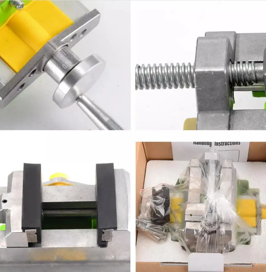 3 Inch Cross Slide Vise Vice Table Mini Compoud Bench Precision Milling Machine Worktable
