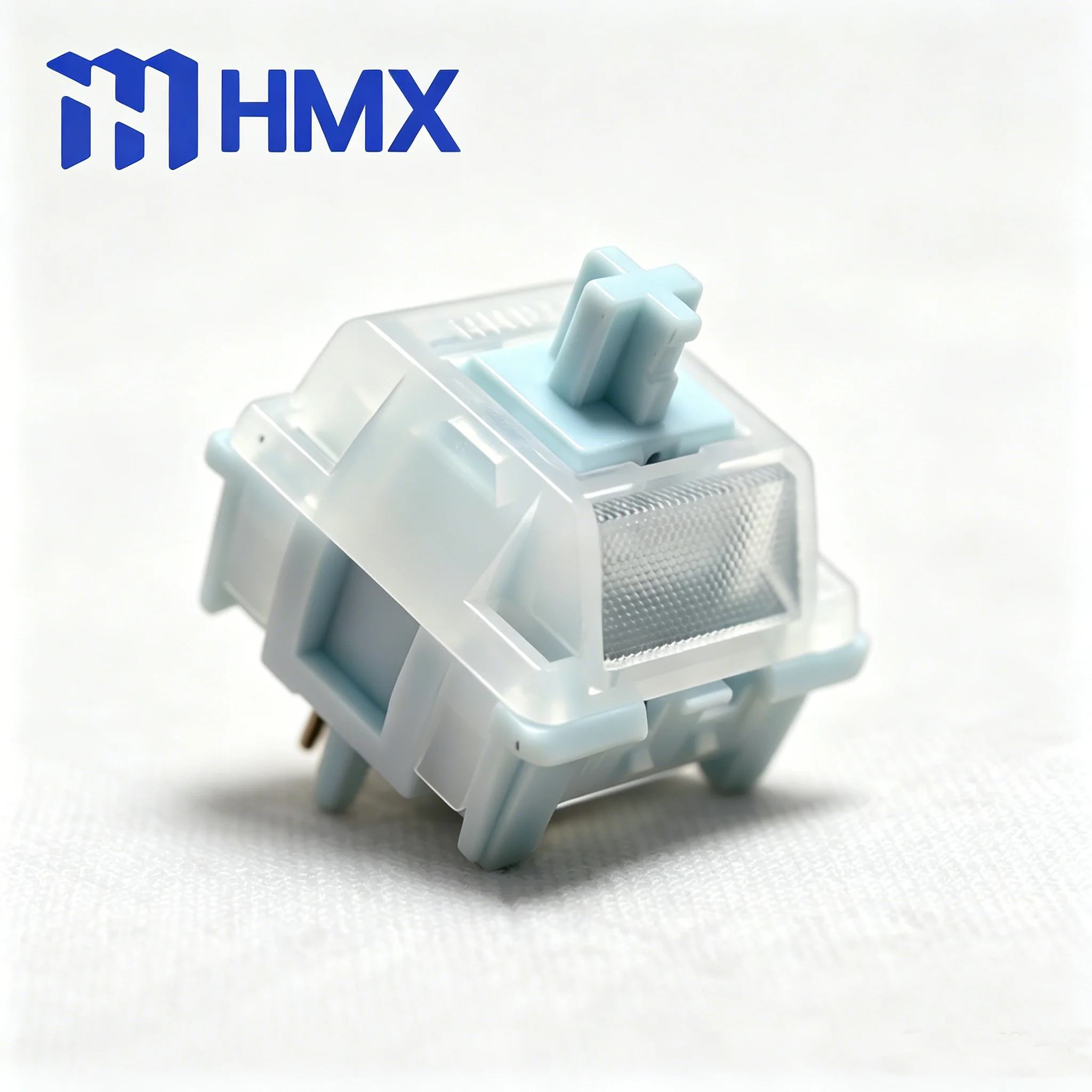 HMX Blue Star Switch Silent Tactile Switches 5 Pins 53g RGB Mechanical Keyboard Silent Switch Mute Tactile Swithes Lubricated