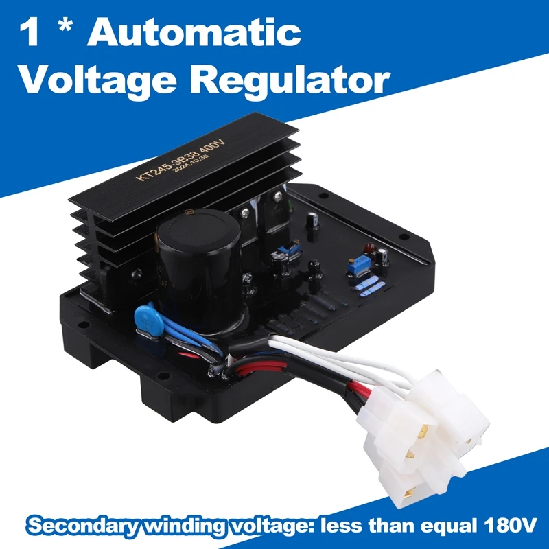 KT245-3B38 AVR Automatic Voltage Regulator Control Module Three Phase Brush Brushless Generator Stabilizer 8-15KW-AT64