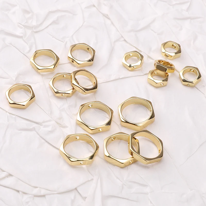 1-шт-медь-14-каратное-позолоченное-шестиугольное-кольцо-из-бисера-ювелирное-изделие-кулон-продукт-«сделай-сам»-производство-латунных-аксессуаров-ручной-работы
