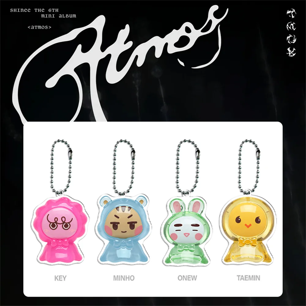 Hot Sale SHINEE New Album Atmos Acrylic Keychain KEY MINHO ONEW