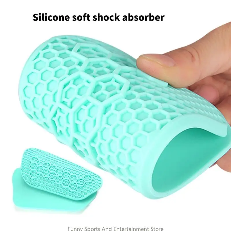 C4DE Football Shin Pads Protector Leg Gambe Guards Game Protective Gear