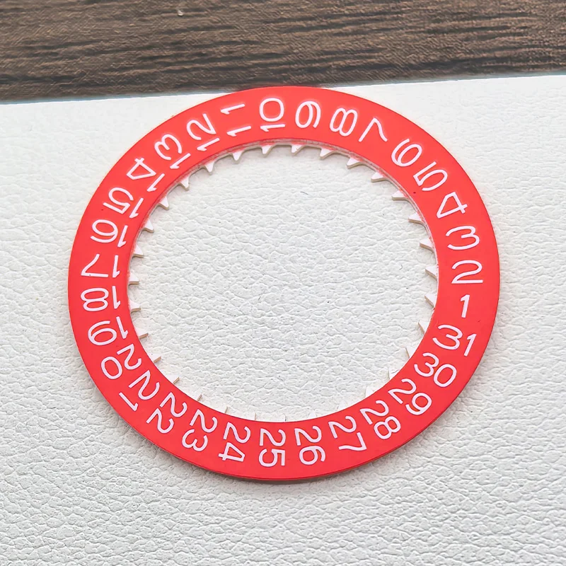 Mod NH35 Date Dial Multicolored NH36 Date Wheel Dial Fits NH35 NH36 NH34 Movement SKX007 SKX009 Case Repair NH35 Date Dial Parts