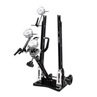 Bike Wheel Truing Stand, Bicycle Maintenance Workstand, with Gauges, Professional, Repair Tool Kit for 12\