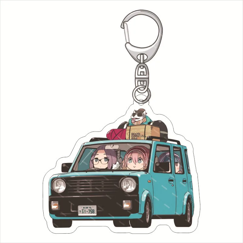 

Брелок-подвеска Laid-Back Camp Shima Rin 6см брелок