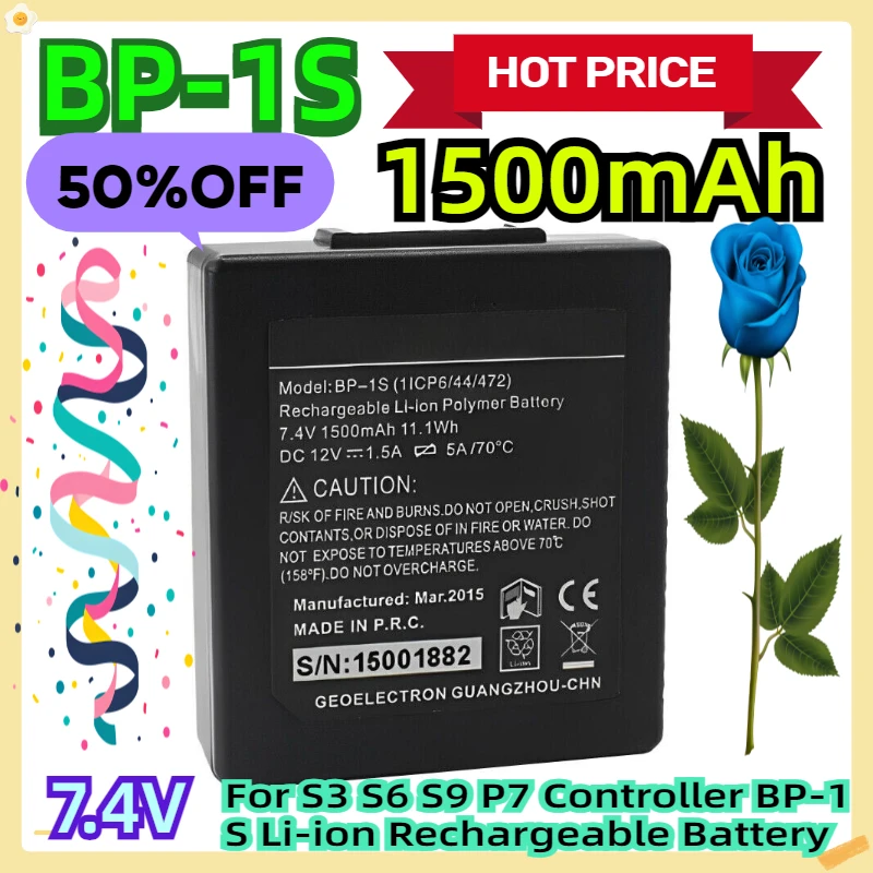 

For S3 S6 S9 P7 Controller 1500mAh 7.4V BP-1S Li-ion Rechargeable Battery