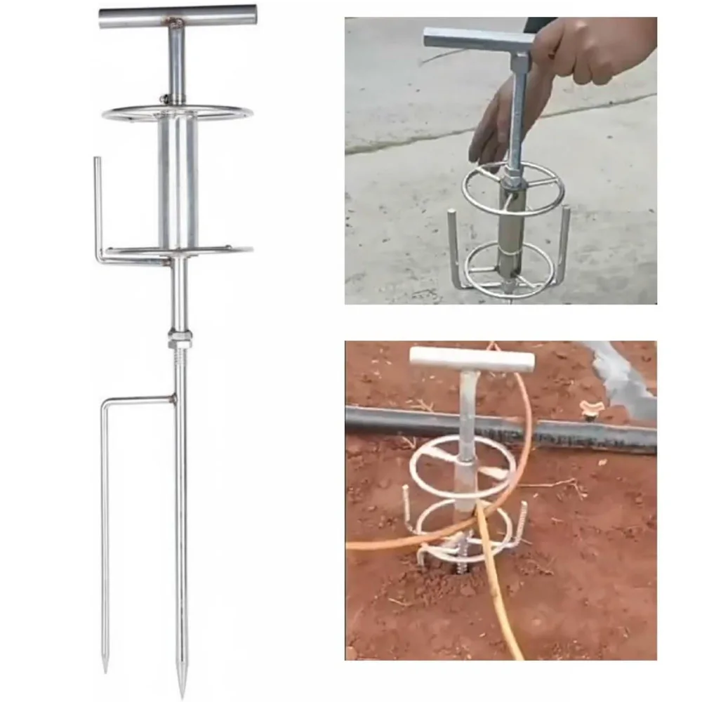 Garden Hose Guide Stake Sturdy Heavy Duty Easy to Install Prevent Kinking Bending for Outdoor Lawn Yard Flower Bed Courtyard