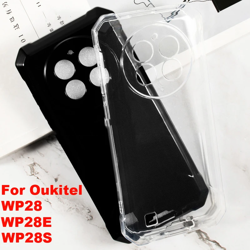 Transparent Phone Case For Oukitel WP28E Cover For Oukitel WP28S Silicone Case For Oukitel G1 on Etui Oukitel WP28 WP28 s WP28 e