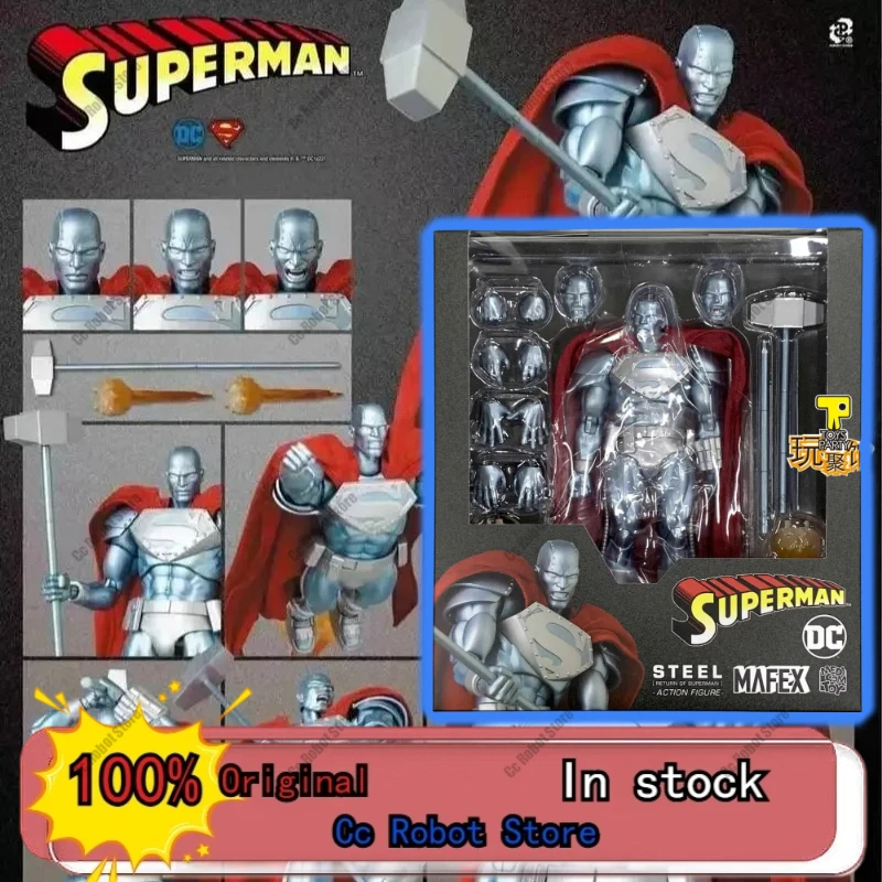 

[In Stock] Mafex No.181 DC Steel Body Superman Comic Version 6-Inch Anime Action Figure Model Kit Children's Collectible Toy