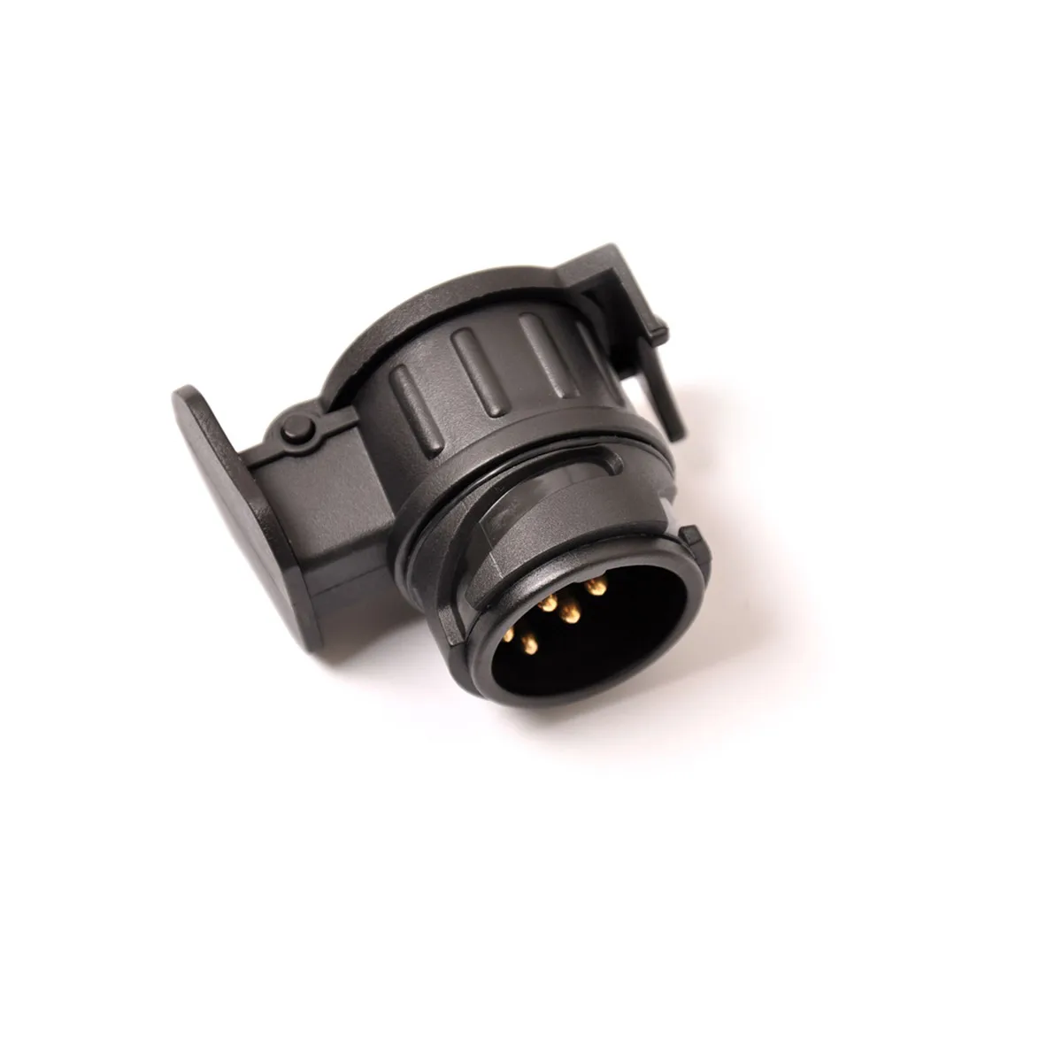 

13 Pin to 7 Pin Trailer Adapter Waterproof Connector Plug Socket Electric Wire Fits Trailers Protects Connections Locks