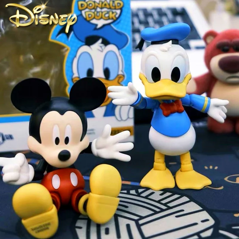 

Genuine Disney Mickey And Friends Figurine Articulated Figure Donald Duck Collectible Anime Model Christmas Birthday Gift Toy