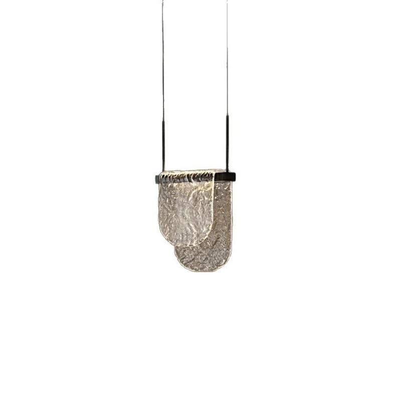 

Minimalist bedside chandelier light luxury high-end background wall chandelier