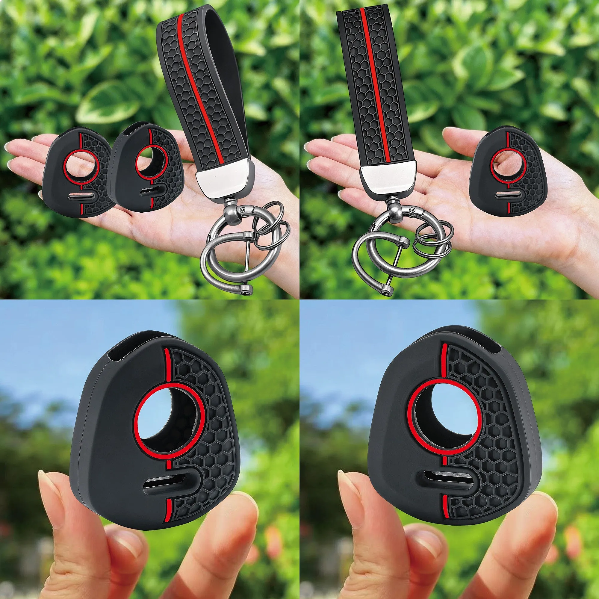 New Silicone Key Case For Honda CB650R CB 650R CB650 R Car Key Fob Cover Auto Key Shell Remote Key Cover Motorcycle Accessories
