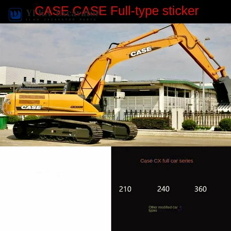 

For Case excavator full vehicle label sticker 210B/240B/360B C body label