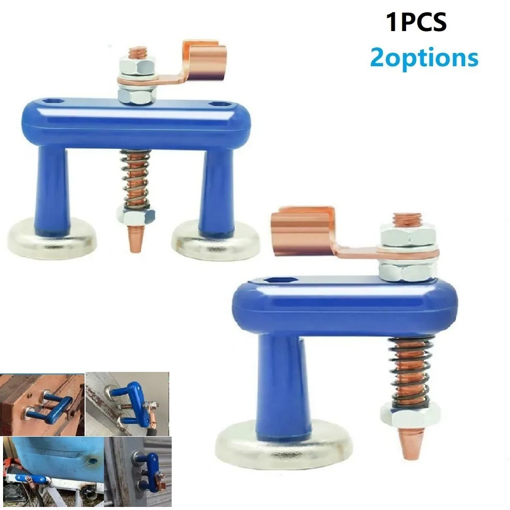 

Double Welding Magnet Head Magnetic Support Clamp Holder Fixture Strong Welder Use For Metal Poles Struts Railings Welding Table
