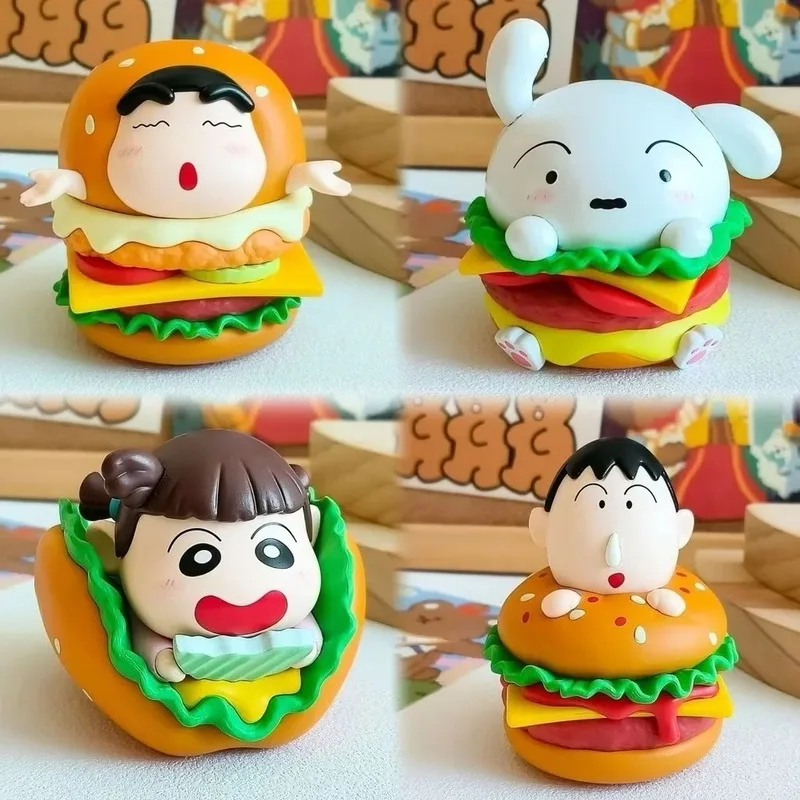 

Аутентичные 52 игрушки 6-7,5 см карандаш Шин Чан Cos Burger серии глухая коробка ручной работы милая девушка подарок настольный чехол орнамент игрушка