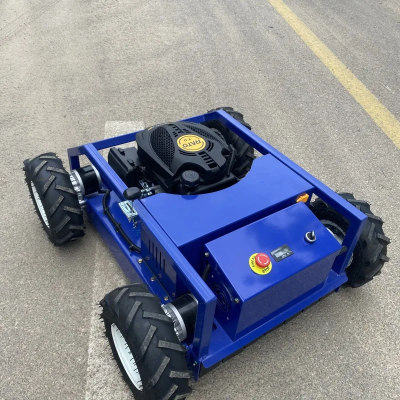 تخصيص 24 فولت التحكم عن بعد جزازة العشب صفر بدوره آلة قطع العشب CE المعتمدة معدات الطاقة الخارجية