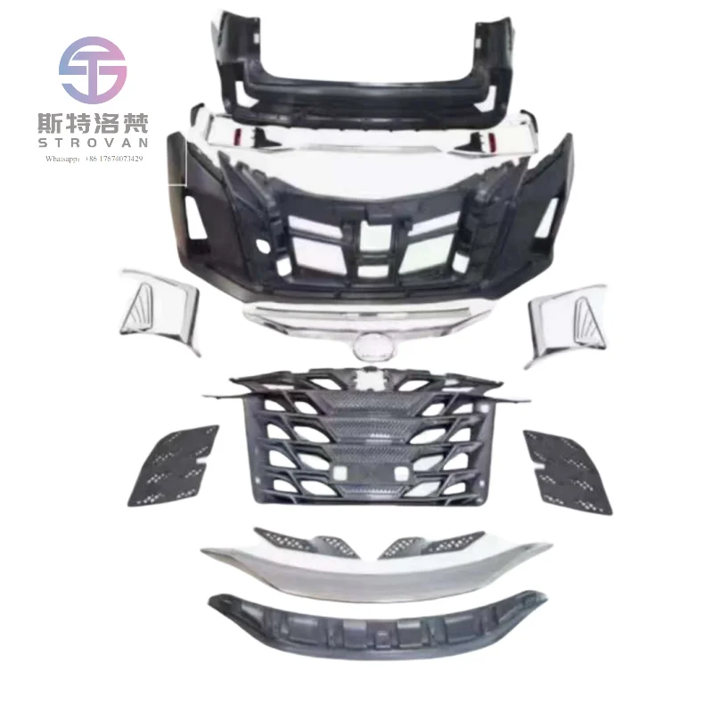 

Factory Sale Auto Body Kit Upgrade for Sienna 2021 2022 2023 2024 Front Rear Bumper Assembly Grille Car Exterior Accessories