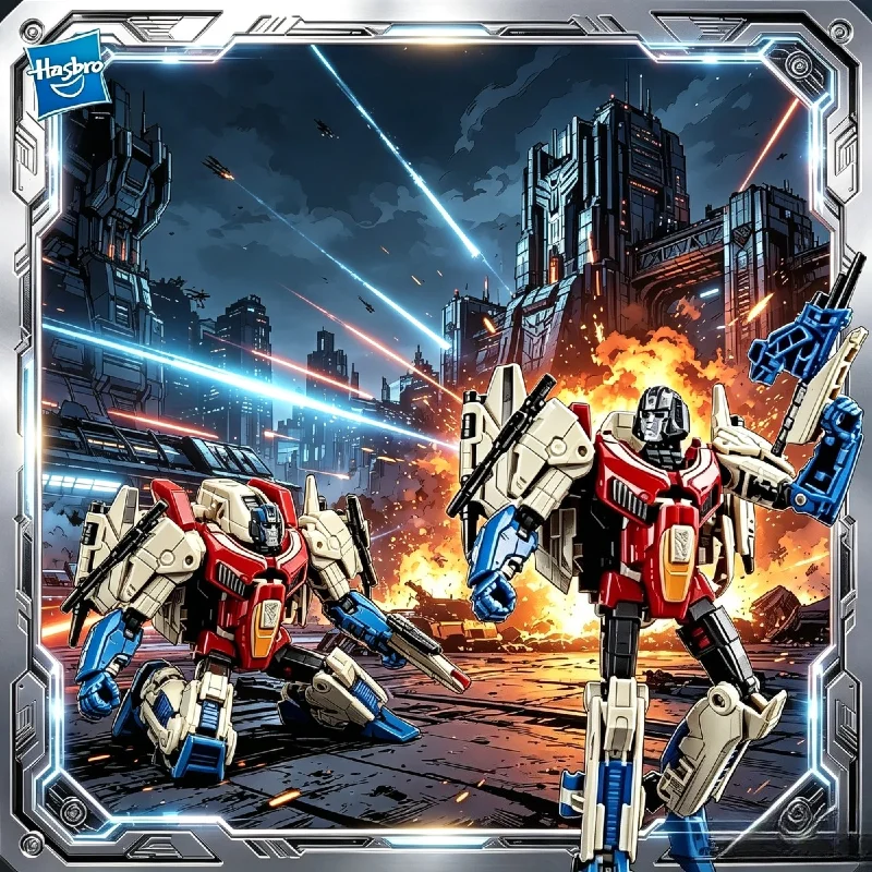 

【 Spot goods】Hasbro Transformable Toys Studio Series One Deluxe Class Starscream Action Figure, Official Collectible Toy Gift