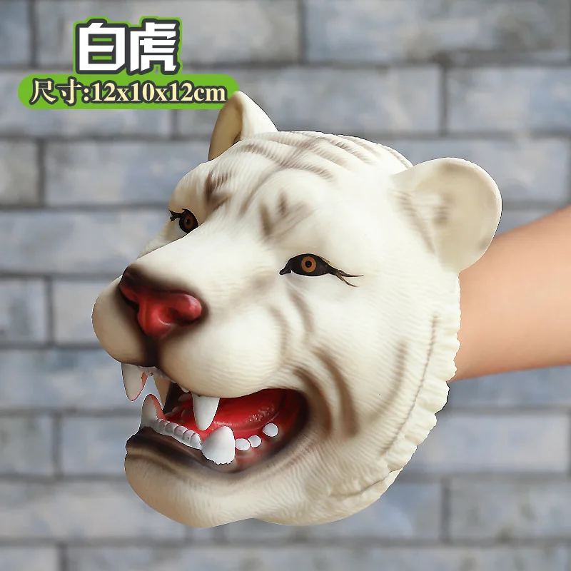 หุ่นมือรูปไดโนเสาร์ ของเล่นหุ่นจำลองหัวไดโนเสาร์ ทีเร็กซ์ ไดโน เจอรัส ฉลาม เสือ ตุ๊กตาไดโนเสาร์จากสวนสนุก ของเล่นตุ๊กตาไดโนเสาร์นุ่มสำหรับเด็กผู้ชาย ของขวัญสำหรับเด็ก