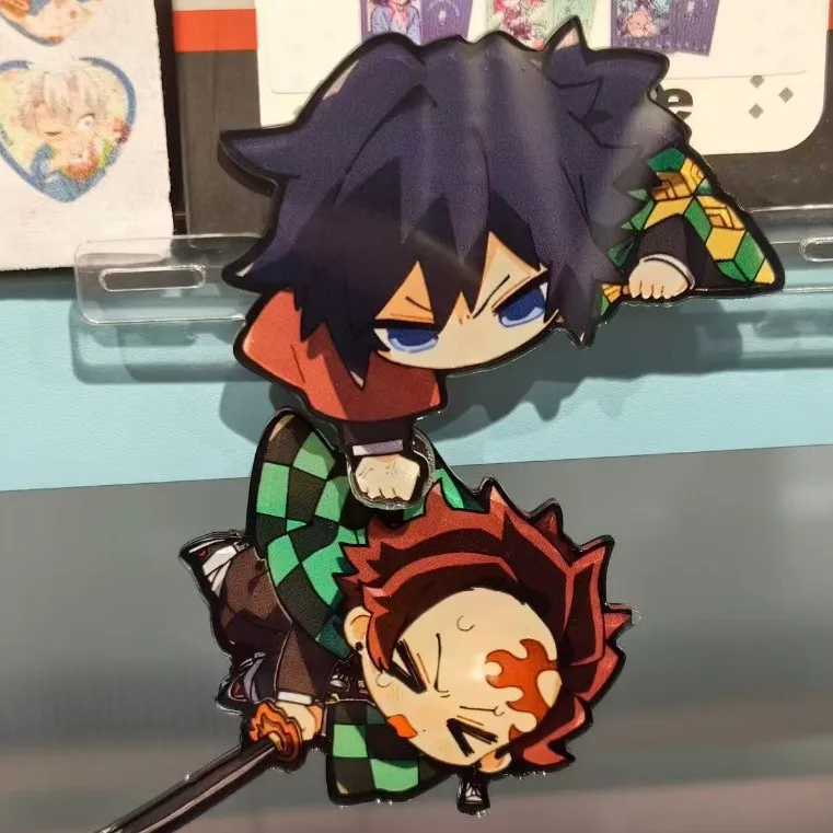Demon Slayer Acrylic Anime Decoration Ornaments Cartoon Movie Peripherals Kawaii Figure Fans Gift Creative Interesting Toys