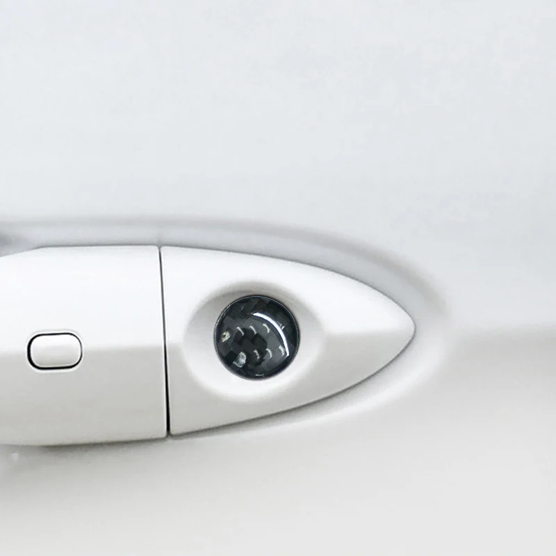 غطاء حماية معدني مزخرف لمفتاح الباب ، ملحقات خارجية ، ملصقات لألفا روميو يوليا ستيلفيو ، من gi74c #3