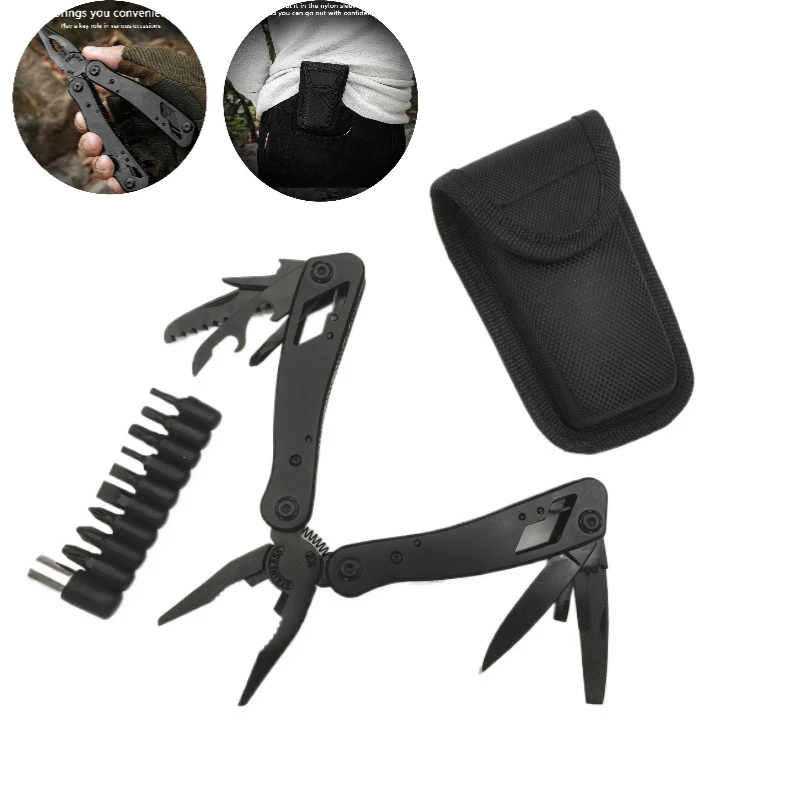 Multi-tool Pocket Knife Pliers,Folding Mini Portable Outdoor Tool,Tactical Hunting Survival EDC Multipurpose Tool For Men.