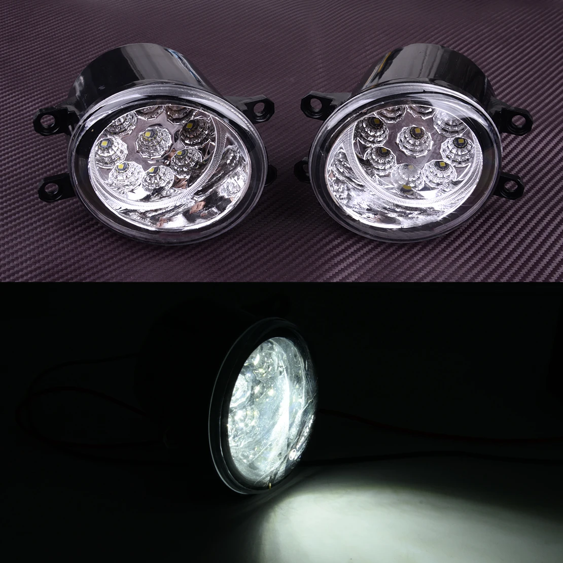 1-ペアフロントバンパーフォグライトランプ-6000k-h11-12v-日産タイタンアルマダトヨタベンザに適合