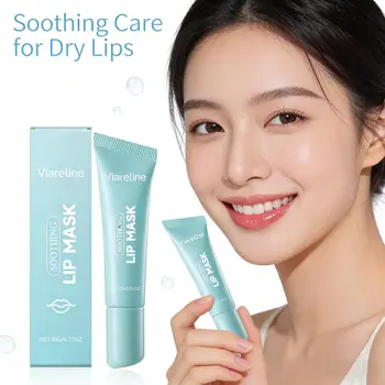 Viareline Lip Mask Repair Cracking Skin Treatment Exfoliating Removal Dark Lips Improve…