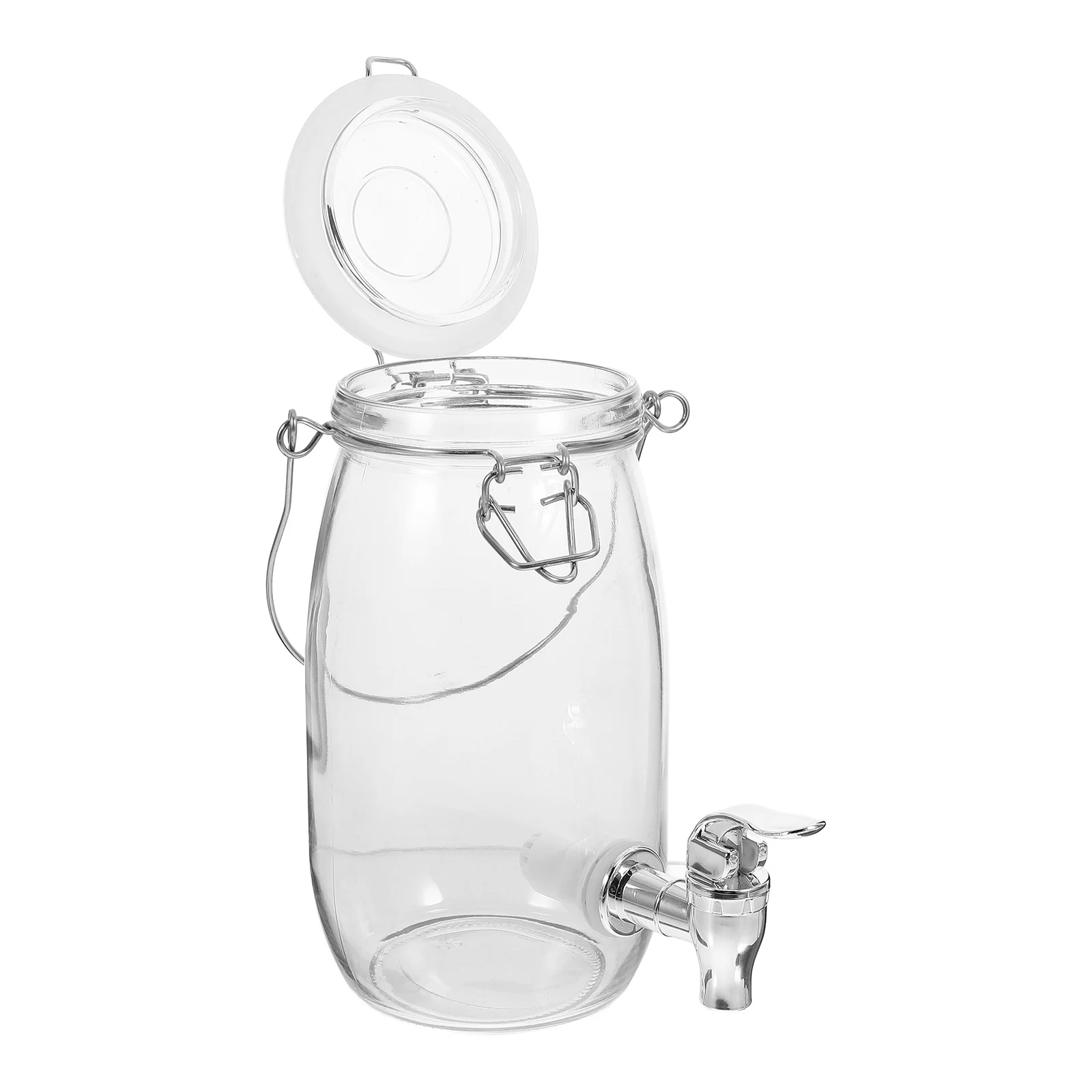 Water Jug Juice Can Glassware Drink Barrel Dispenser Drinking Decorate Bottle Kitchen