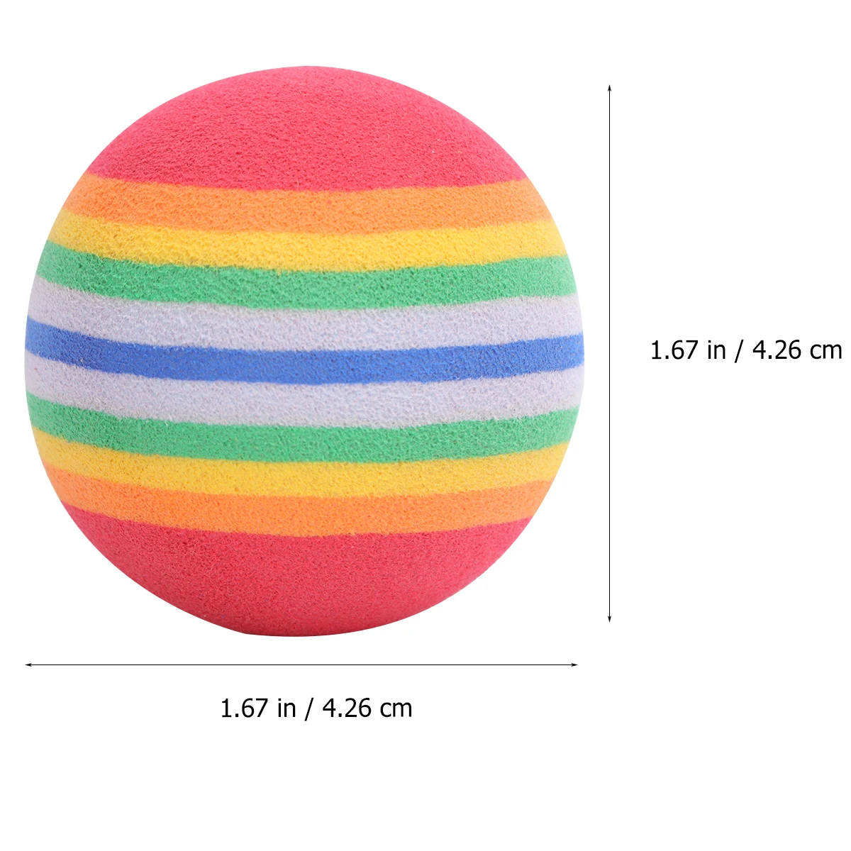

10 pcs Golf Practice Training Ball Light Weight Flexible Indoor Outdoor Safety Soft Ball For Approach Shot