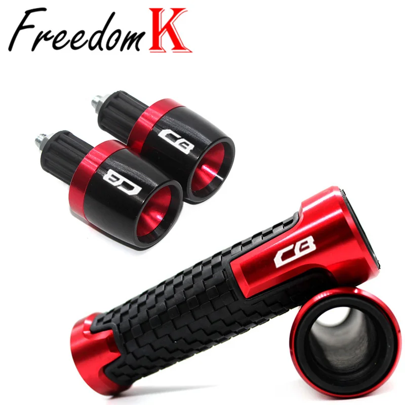 Motorcycle handlebar grips handles bar grip ends cap plug For CB125R CB150R CB190R CB250R CB300R CB400 CB500X CB500R