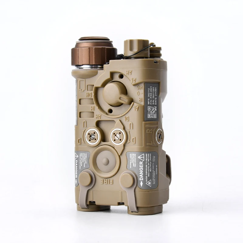 Versión táctica de nailon L3 NGAL rojo azul verde indicador M300a linterna LED sin láser IR Airsoft puntería PEQ ajuste riel de 20mm