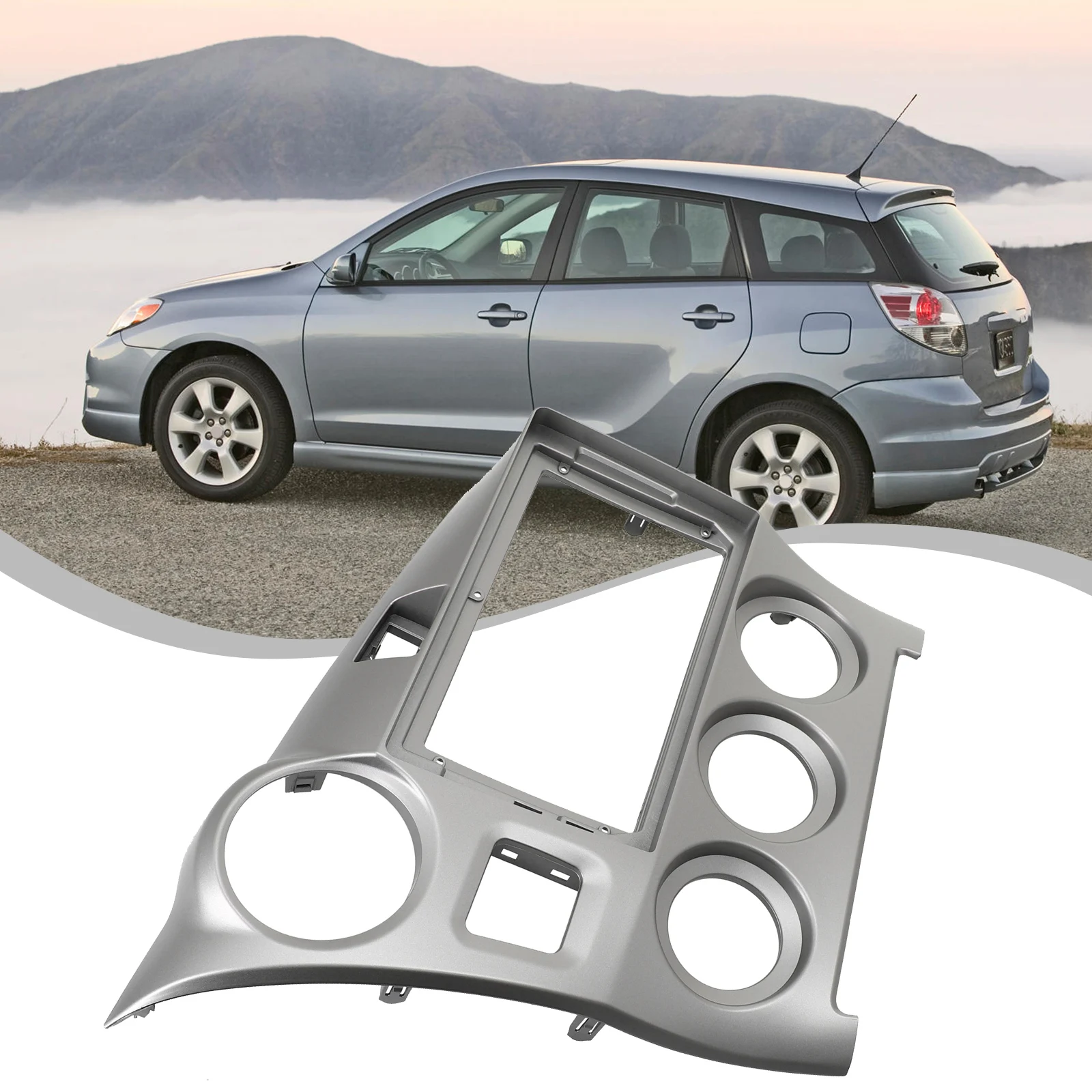 

Car Accessories Frame Panel Stereo Fascia Car Radio Frame Panel For MATRIX 2009 14 For Toyota Car For Toyota For MATRIX 09 14