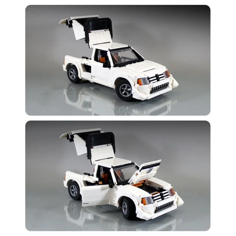 

MOC-232332 Новый культовый спортивный автомобиль, гоночный автомобиль, строительные блоки, модель 1316 деталей, MOC, креативные строительные блоки для мальчиков и детей на день рождения, игрушки, подарки