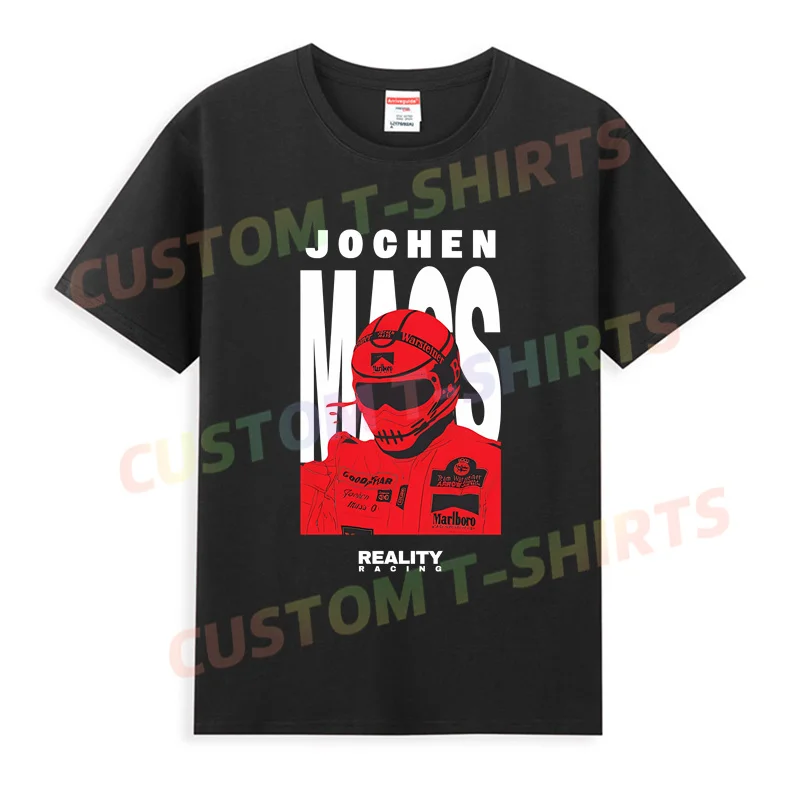 

Hot Sale Summer 100% Cotton Black Jochen Mass T Shirt Men Short Sleeves Cool Tee Hip Hop Streetwear Supercar T-shirt