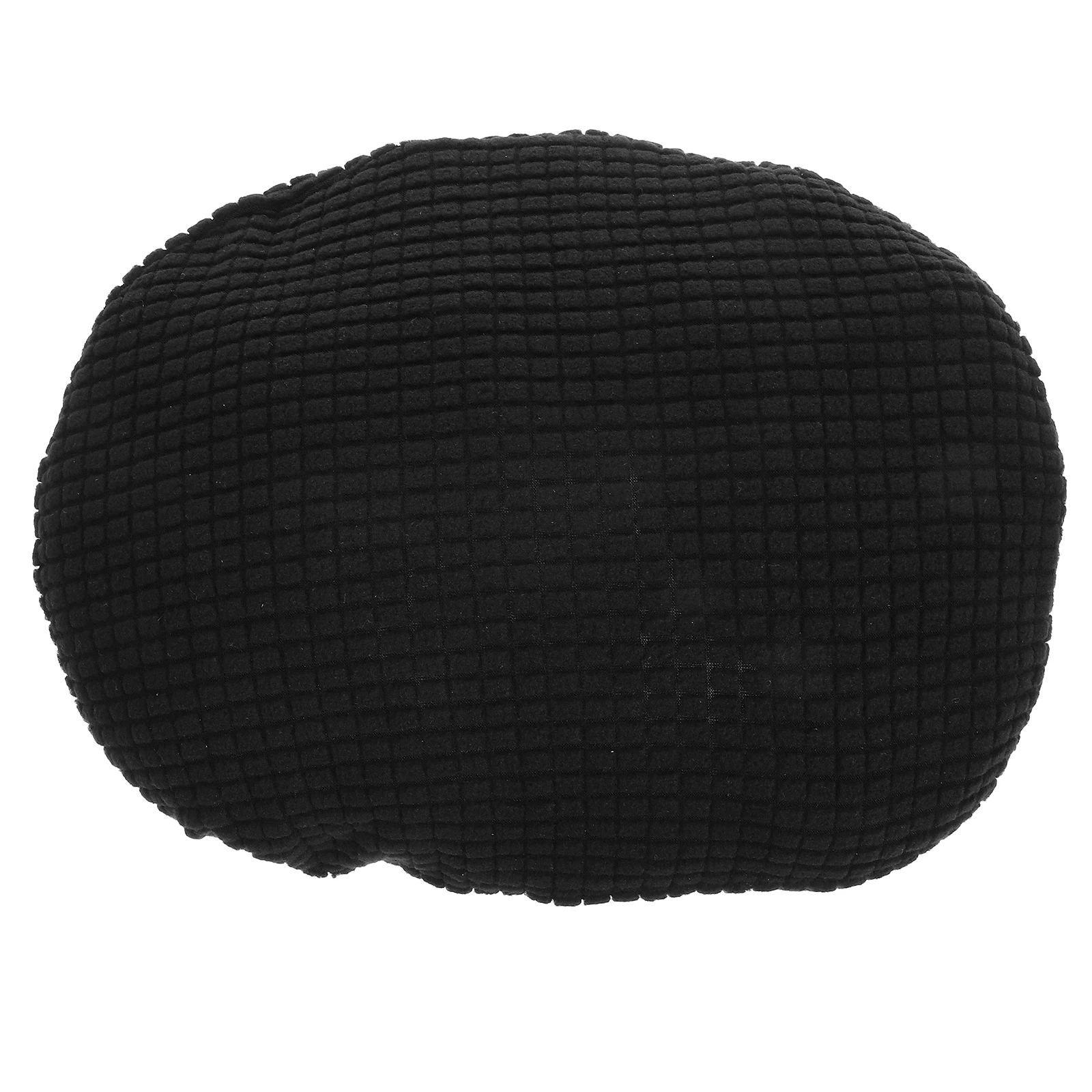 

Elastic Thick Office Computer Chair Headrest Cover Black Corn Pattern Removable Pillow Protector Anti Dust Stain Sleeve For