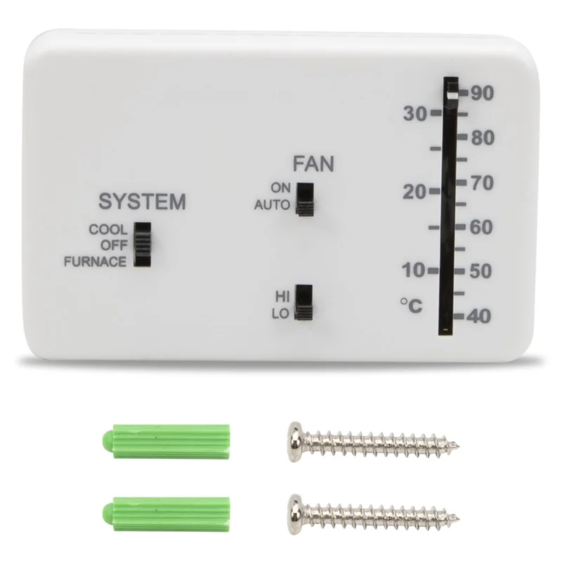 RV Thermostat, RV Analog Thermostat Replacement for Dometic (Cool Only/Furnace) 3106995.032